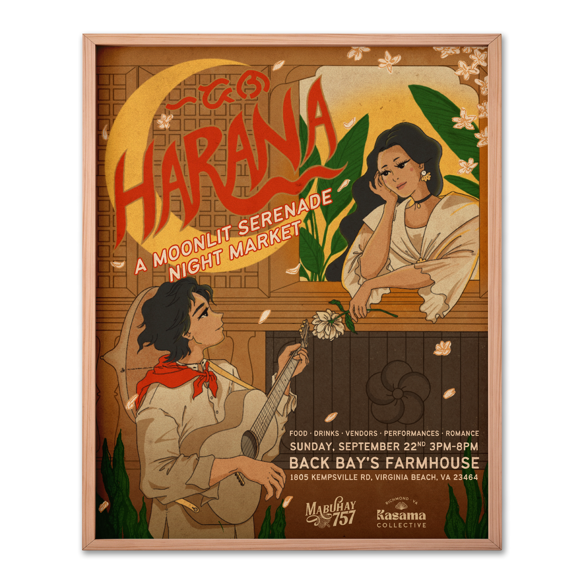 Harana 12” x 16” Poster